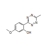 5-Methoxy-2-(6-methyl-1,2,4,5-tetrazin-3-yl)phenol