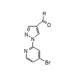 1-(4-Bromopyridin-2-yl)-1H-pyrazole-4-carbaldehyde