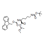 (S)-N1-Boc-N5-Fmoc-6-[[methoxy(methyl)amino]oxy]-6-oxohexane-1,5-diamine