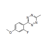 3-(2-Fluoro-4-methoxyphenyl)-6-methyl-1,2,4,5-tetrazine