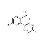 3-(5-Fluoro-2-nitrophenyl)-6-methyl-1,2,4,5-tetrazine