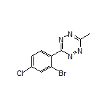 3-(2-Bromo-4-chlorophenyl)-6-methyl-1,2,4,5-tetrazine