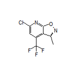6-Chloro-3-methyl-4-(trifluoromethyl)isoxazolo[5,4-b]pyridine