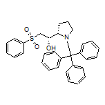 (S)-2-(Phenylsulfonyl)-1-[(S)-1-tritylpyrrolidin-2-yl]ethan-1-ol