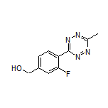 3-Fluoro-4-(6-methyl-1,2,4,5-tetrazin-3-yl)benzyl Alcohol