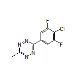 3-(4-Chloro-3,5-difluorophenyl)-6-methyl-1,2,4,5-tetrazine