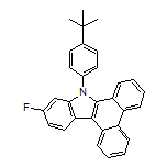 9-[4-(tert-Butyl)phenyl]-11-fluoro-9H-dibenzo[a,c]carbazole