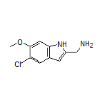 (5-Chloro-6-methoxy-1H-indol-2-yl)methanamine