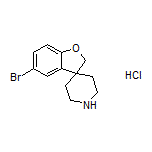 5-Bromo-2H-spiro[benzofuran-3,4’-piperidine] Hydrochloride