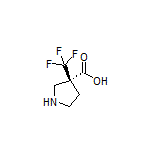 (S)-3-(Trifluoromethyl)pyrrolidine-3-carboxylic Acid