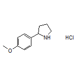 2-(4-Methoxyphenyl)pyrrolidine Hydrochloride