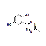 4-Chloro-3-(6-methyl-1,2,4,5-tetrazin-3-yl)phenol