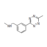 N-Methyl-1-[3-(6-methyl-1,2,4,5-tetrazin-3-yl)phenyl]methanamine