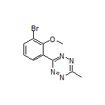 3-(3-Bromo-2-methoxyphenyl)-6-methyl-1,2,4,5-tetrazine