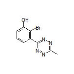 2-Bromo-3-(6-methyl-1,2,4,5-tetrazin-3-yl)phenol