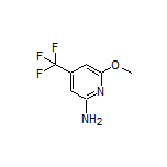 6-Methoxy-4-(trifluoromethyl)pyridin-2-amine