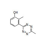 2-Methyl-3-(6-methyl-1,2,4,5-tetrazin-3-yl)phenol