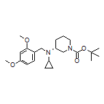 (R)-1-Boc-N-cyclopropyl-N-(2,4-dimethoxybenzyl)piperidin-3-amine