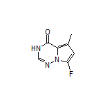 7-Fluoro-5-methylpyrrolo[2,1-f][1,2,4]triazin-4(3H)-one