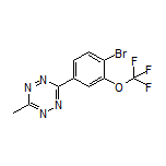 3-[4-Bromo-3-(trifluoromethoxy)phenyl]-6-methyl-1,2,4,5-tetrazine