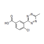 4-Chloro-3-(6-methyl-1,2,4,5-tetrazin-3-yl)benzoic Acid
