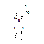 1-(Benzo[d]oxazol-2-yl)-1H-pyrazole-4-carbaldehyde