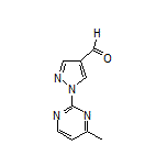 1-(4-Methylpyrimidin-2-yl)-1H-pyrazole-4-carbaldehyde