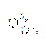 1-(3-Nitropyridin-4-yl)-1H-pyrazole-4-carbaldehyde