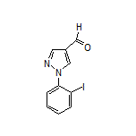 1-(2-Iodophenyl)-1H-pyrazole-4-carbaldehyde