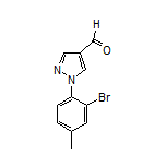 1-(2-Bromo-4-methylphenyl)-1H-pyrazole-4-carbaldehyde