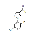 1-(5-Chloro-2-fluorophenyl)-1H-pyrazole-4-carbaldehyde