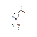 1-(4-Methylthiazol-2-yl)-1H-pyrazole-4-carbaldehyde