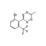 3-[2-Bromo-6-(trifluoromethyl)phenyl]-6-methyl-1,2,4,5-tetrazine