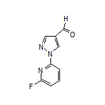 1-(6-Fluoropyridin-2-yl)-1H-pyrazole-4-carbaldehyde