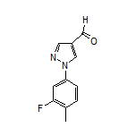 1-(3-Fluoro-4-methylphenyl)-1H-pyrazole-4-carbaldehyde