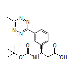 (R)-3-(Boc-amino)-3-[3-(6-methyl-1,2,4,5-tetrazin-3-yl)phenyl]propanoic Acid