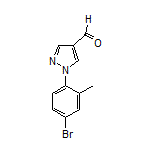 1-(4-Bromo-2-methylphenyl)-1H-pyrazole-4-carbaldehyde