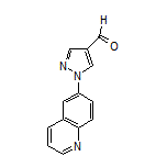 1-(Quinolin-6-yl)-1H-pyrazole-4-carbaldehyde