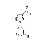 1-(3-Bromo-4-methylphenyl)-1H-pyrazole-4-carbaldehyde