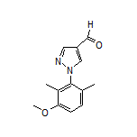 1-(3-Methoxy-2,6-dimethylphenyl)-1H-pyrazole-4-carbaldehyde