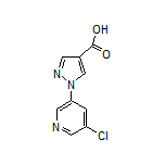 1-(5-Chloropyridin-3-yl)-1H-pyrazole-4-carboxylic Acid