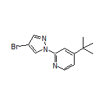 2-(4-Bromo-1-pyrazolyl)-4-(tert-butyl)pyridine