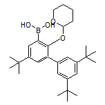 3’,5,5’-Tri-tert-butyl-2-[(tetrahydro-2H-pyran-2-yl)oxy]-[1,1’-biphenyl]-3-boronic Acid