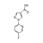 1-(5-Fluoropyridin-2-yl)-1H-pyrazole-4-carboxylic Acid