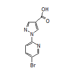 1-(5-Bromopyridin-2-yl)-1H-pyrazole-4-carboxylic Acid