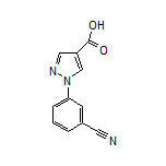 1-(3-Cyanophenyl)-1H-pyrazole-4-carboxylic Acid