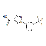 1-[3-(Trifluoromethyl)phenyl]-1H-pyrazole-4-carboxylic Acid