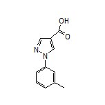 1-(m-Tolyl)-1H-pyrazole-4-carboxylic Acid