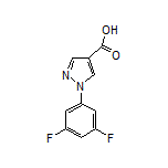1-(3,5-Difluorophenyl)-1H-pyrazole-4-carboxylic Acid
