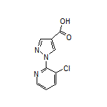 1-(3-Chloropyridin-2-yl)-1H-pyrazole-4-carboxylic Acid